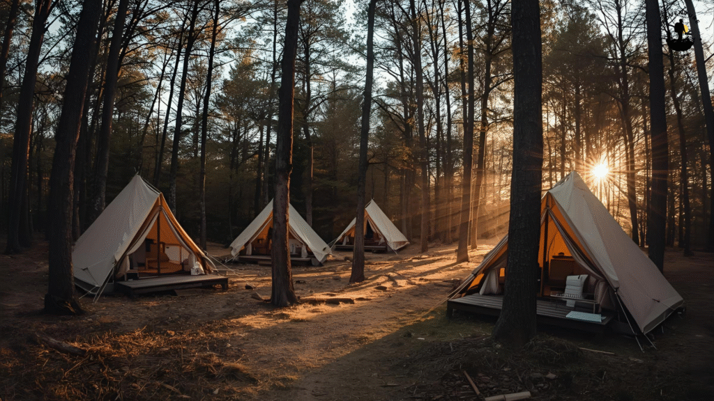Glamping Retreats in Raw Wilderness